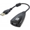 Звуковая карта 7.1 USB QTS-008 (Black) (16161)