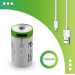 Аккумулятор CR123A / 16340 Smartoools 700 mAh 3.7V с встроенной зарядкой Type-C (19564)