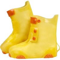 Бахилы детские на обувь ПВХ H003 S 26-27 (Yellow)
