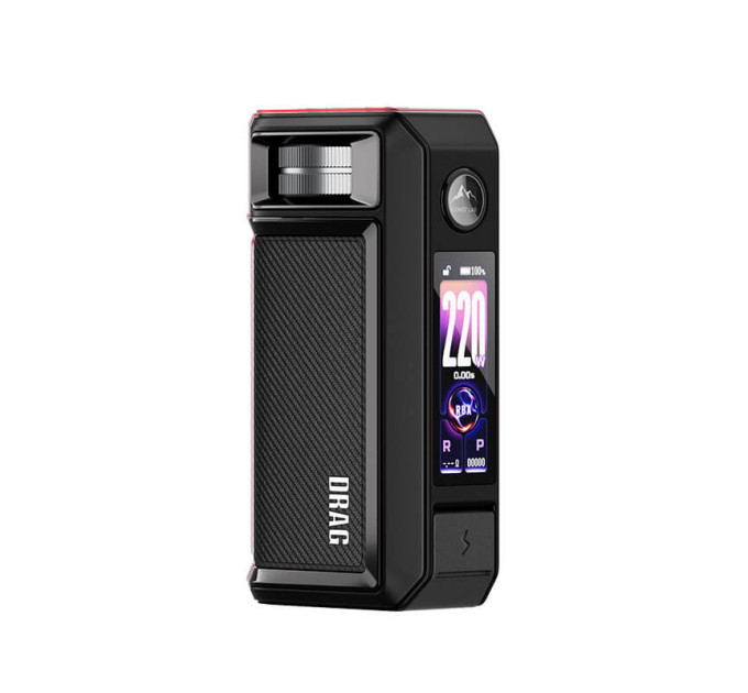 Батарейный мод Voopoo Drag 6 220W 4400mAh Original Вейп Mod (Black) (19207)