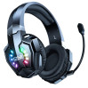 Беспроводные игровые наушники Onikuma B15 RGB Bluetooth гарнитура с микрофоном и RGB (Black) (19659)