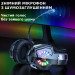 Беспроводные игровые наушники Onikuma B15 RGB Bluetooth гарнитура с микрофоном и RGB (Black) (19659)