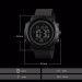 Часы наручные Skmei 1434 (Black Black ABS ring, 1434BKBK) (18476)