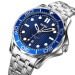 Часы наручные Skmei 9276 (Silver Blue steel strap, 9276SSIBU) (18380)