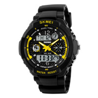 Часы наручные детские Skmei 1060 Original (Yellow, 1060YL)