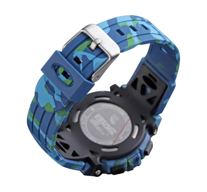 Часы наручные детские Skmei 1547 Original (Camouflage Light Blue, 1547CMLTBU) (17147)