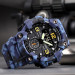Часы наручные мужские Skmei 1637 (Blue Camo, 1637CMBU) (18440)