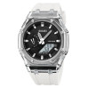 Часы наручные мужские Skmei 2100 (White Black, 2100WTBK) (18435)