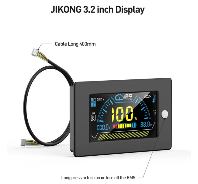 Дисплей к плате BMS JiKong LCD 3.2