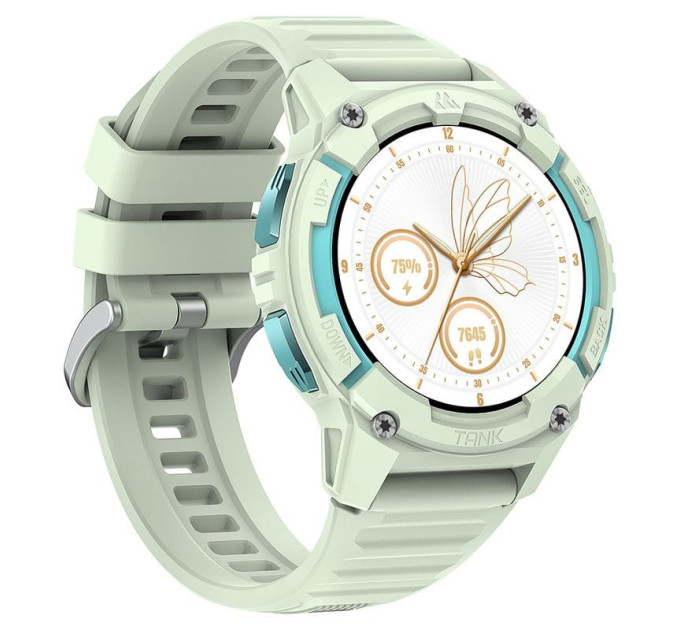 Женские смарт-часы Kospet Tank S2 с GPS Original (Green) (16982)