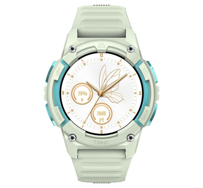 Женские смарт-часы Kospet Tank S2 с GPS Original (Green) (16982)