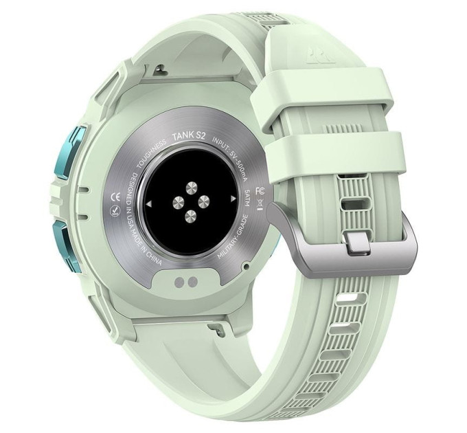 Женские смарт-часы Kospet Tank S2 с GPS Original (Green) (16982)