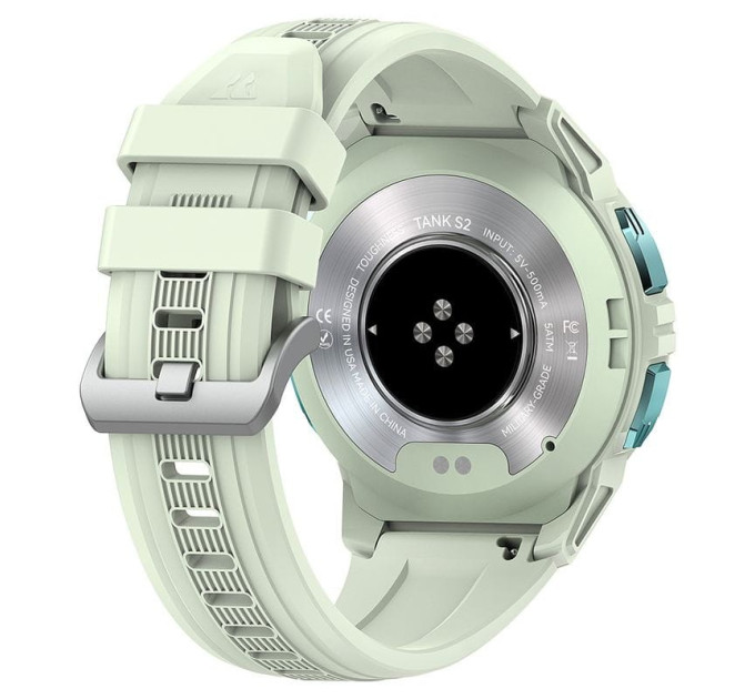 Женские смарт-часы Kospet Tank S2 с GPS Original (Green) (16982)