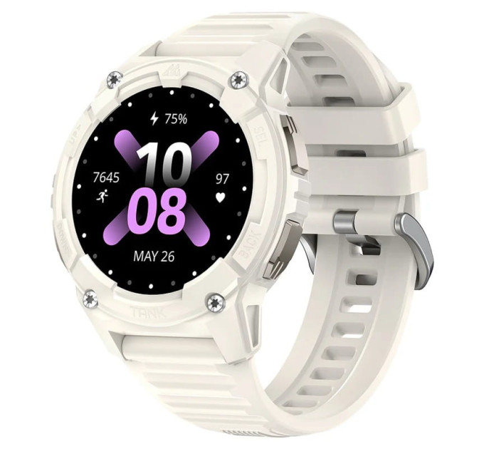 Женские смарт-часы Kospet Tank S2 с GPS Original (White) (16980)