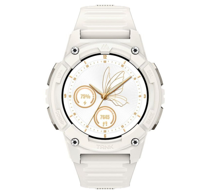 Женские смарт-часы Kospet Tank S2 с GPS Original (White) (16980)
