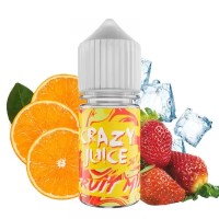 Рідина для POD систем Crazy Juice Fruit Mix 30 мл 30 мг (Апельсин, полуниця з прохолодою)