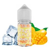 Жидкость для POD систем Crazy Juice Mango Ice 30 мл 30 мг (Манго с прохладой)