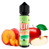 Рідина для електронних сигарет Juni Peach Apple 60 мл 6 мг (Персик Яблуко Смородина Кислинка Холод)