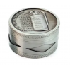 Гриндер для измельчения табака D&K Гранаты DK-5081-X3 (Silver 4) (15705)