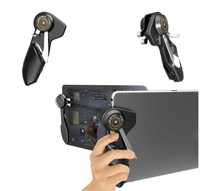 Игровой триггер внешний джойстик для телефона Memo AKpad-6k Original игровые кнопки (Black) (18543)