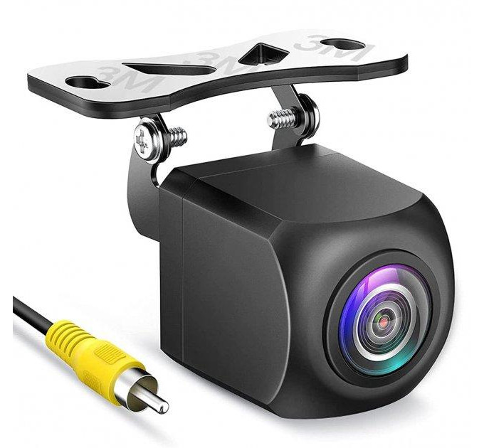 Камера заднего вида Podofo A2961 парковочная камера, CVBS+AHD, IP68, 170° UDstore (Black) (18696)