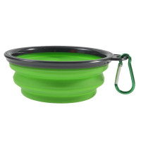 Миска складная походная для животных воды, корма LVR 007 (Green)