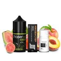 Набор для самозамеса на солевом никотине CHASER Mix BALANCE NEW 30 мл (Гуава Персик, 0-50 мг)
