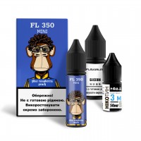 Набор для самозамеса на солевом никотине Flavorlab FL350 Mini 15 мл (Голубая малина Персик, 0-50 мг)