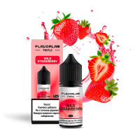 Набор для самозамеса на солевом никотине Flavorlab Triple 30 мл (Wild Strawberry Дикая клубника, 0-65 мг)