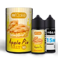 Набор для самозамеса солевой Flavorlab M-Cake 30 мл, 0-50 мг Apple pie (Яблочный пирог)