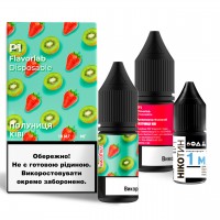 Набор для самозамеса солевой Flavorlab P1 10 мл, 0-50 мг Kiwi Strawberry (Киви Клубника)