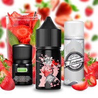 Набір для самозамісу сольовий Hype 30 мл, 0-50 мг Strawberry (Полуниця)