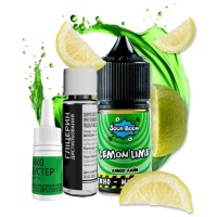 Набор для самозамеса солевой Sour Boom 30 мл (Lemon Lime Лимон лайм, 0-65 мг)
