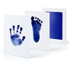 Набор для слепков детских ручек и ножек LVR 019 отпечатки без контакта с краской (Blue) (18981)