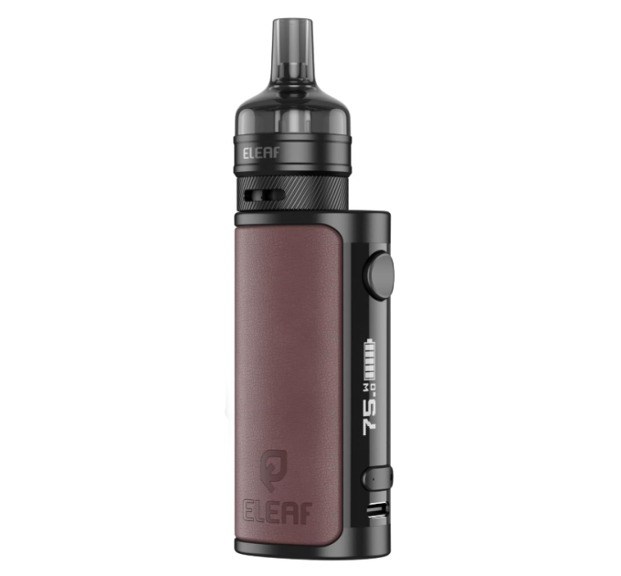 Набор электронная сигарета Eleaf iStick i75 75W 3000mAh with Ep Pod Tank 2ml Original Kit (Brown) (15780)