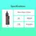 Набор электронная сигарета Eleaf iStick i75 75W 3000mAh with Ep Pod Tank 2ml Original Kit (Brown) (15780)