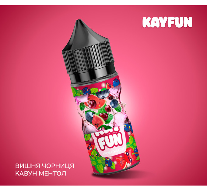 Набор компонентов для самозамеса солевой заправки Flavorlab Kayfun 30 мл (Вишня Черника Арбуз Ментол, 0-50 мг) (18713)