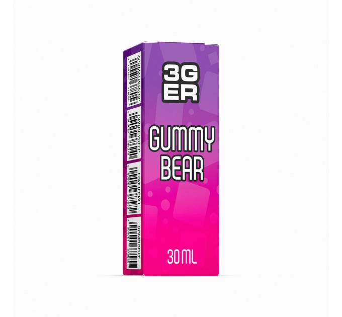Набор компонентов заправки для самозамеса на солевом никотине 3GER 30 мл (Gummy Bear, 0-50 мг) (15578)