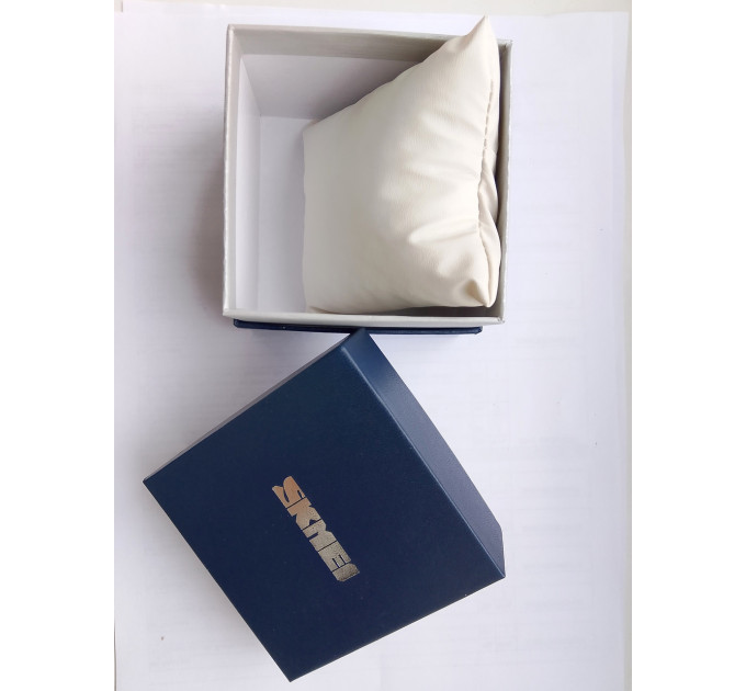 Подарочная фирменная коробка для часов Skmei BOXPG1 (Blue) (17180)