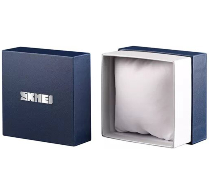 Подарочная фирменная коробка для часов Skmei BOXPG1 (Blue) (17180)