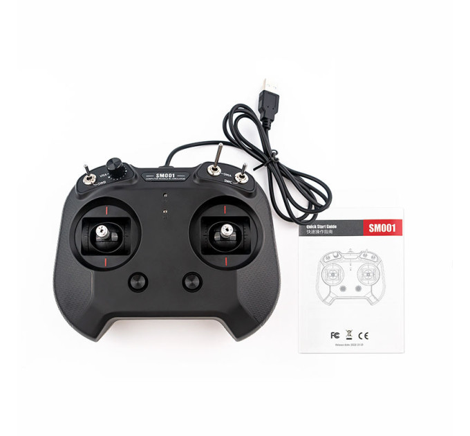 Пульт дистанционного управления FPV  FLYSKY FS-SM001 8CH USB Liftoff, DRL, DCL, DJI Virtual Flight симуляторный 8 канальный (Black) (18777)