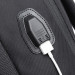Рюкзак городской Bange BG-1921 22л ранец с отсеком для ноутбука до 15.6'' USB-разъем (Black) (19376)