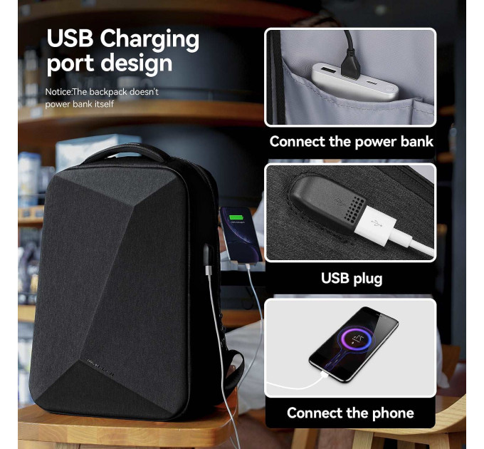 Рюкзак городской для ноутбука 15.6