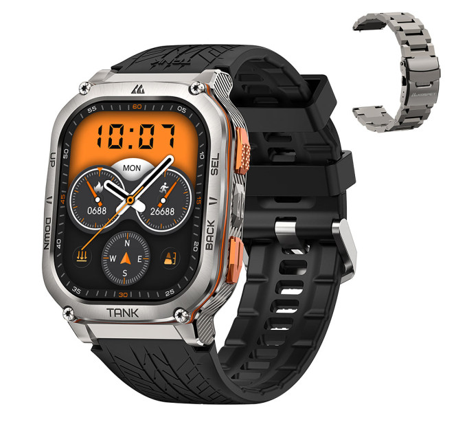 Смарт-часы Kospet Tank M3 Ultra Special Edition Original (Silver) (16987)