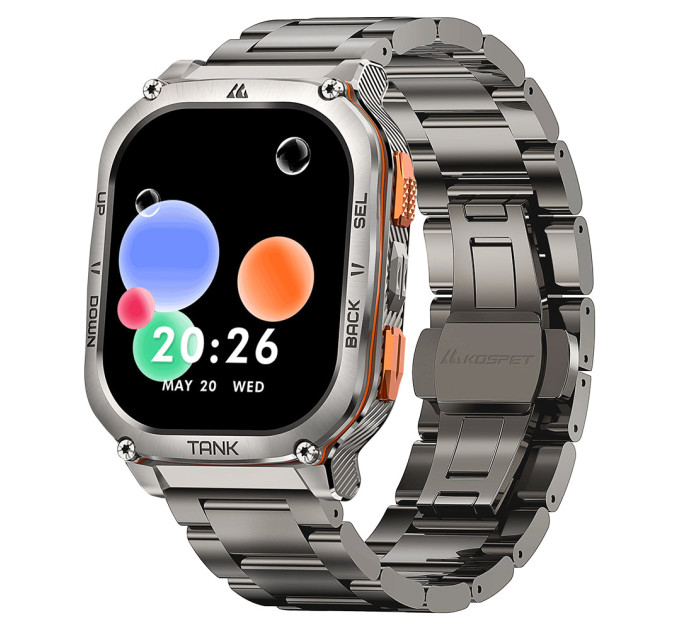 Смарт-часы Kospet Tank M3 Ultra Special Edition Original (Silver) (16987)