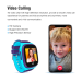 Смарт часы-телефон детские LT31E с камерой WI-FI GPS SIM-карта (Blue) (18322)