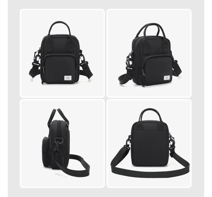 Сумка через плечо женская Tigernu T-S8668 2.2л 7'' (Black) (17058)