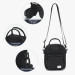 Сумка через плечо женская Tigernu T-S8668 2.2л 7'' (Black) (17058)