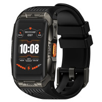 Розумні смарт-годинник в протиударному тактичному корпусі Kospet Tank X2 Original (Black)