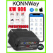 Универсальный автосканер Konnwei KW906 Профессиональный диагностический сканер автомобильный ОБД2, EOBD, OBD2, ELM327 (Black) (19512)